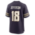 Justin Jefferson Minnesota Vikings Official-Nike 2026 Rivalries Collection Game Jersey - Purple