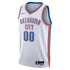 Teams Fans Shop Nike Unisex Oklahoma City Thunder Swingman Custom Jersey White