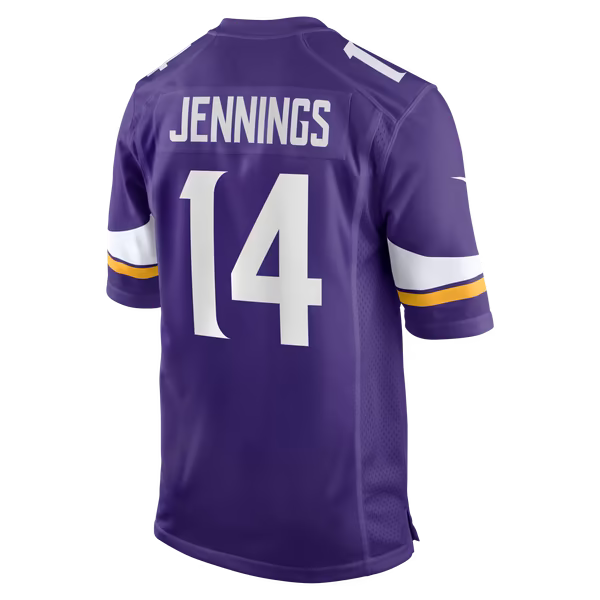 Jauan Jennings Minnesota Vikings Official-Nike Team Game Jersey - Purple