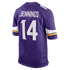 Jauan Jennings Minnesota Vikings Official-Nike Team Game Jersey - Purple