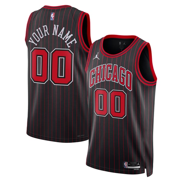 Teams Fans Shop Chicago Bulls Jordan Brand Unisex Swingman Jersey Black