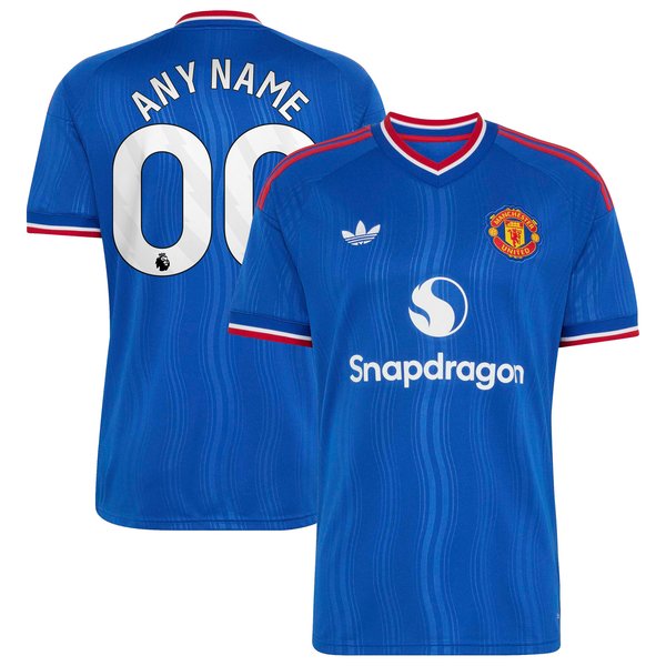 Manchester United Official-Adidas 2026/27 Away Replica Custom Jersey - Royal