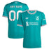 Official-Adidas Liverpool 2025/26 Third Replica Custom Jersey Green