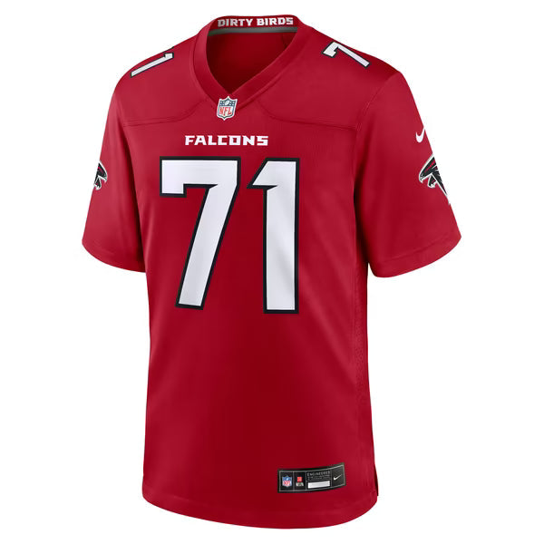 Jawaan Taylor Atlanta Falcons Official-Nike Team Game Jersey - Red