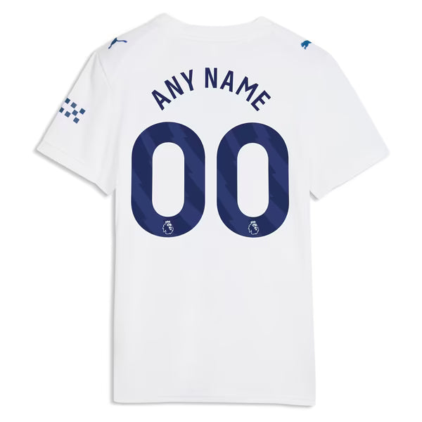 Manchester City Official-Puma Women's 2026/27 Third Replica Custom Jersey - White