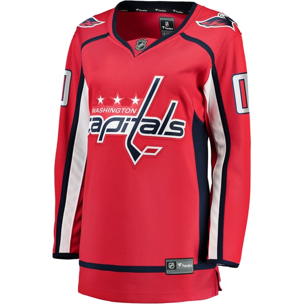 Teams Fans Shop Fanatics Women's Washington Capitals Home Breakaway Custom Jersey Red