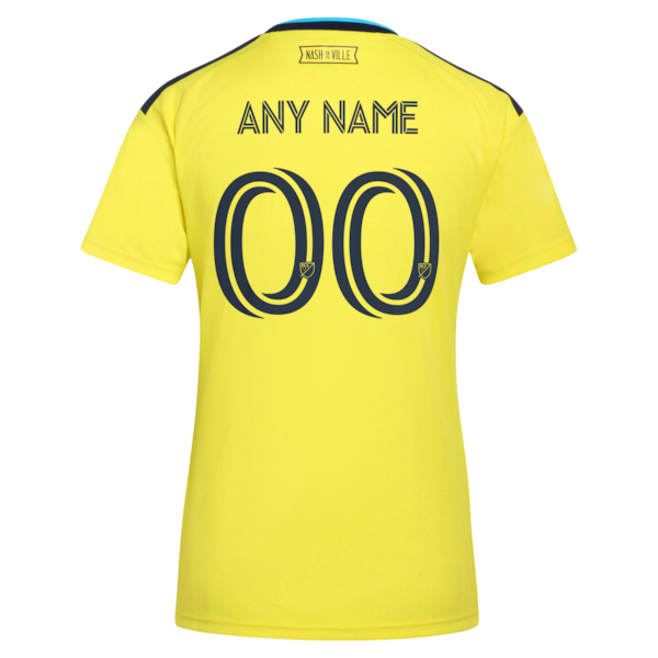 Official-Adidas Nashville SC 2026 The Reverb Kit Replica Custom Jersey Yellow