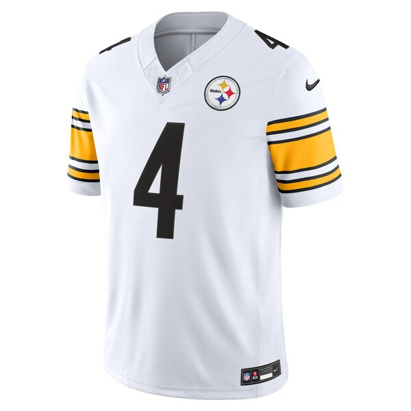 DK Metcalf Pittsburgh Steelers Official-Nike Vapor F.U.S.E. Stitched Limited Jersey - White