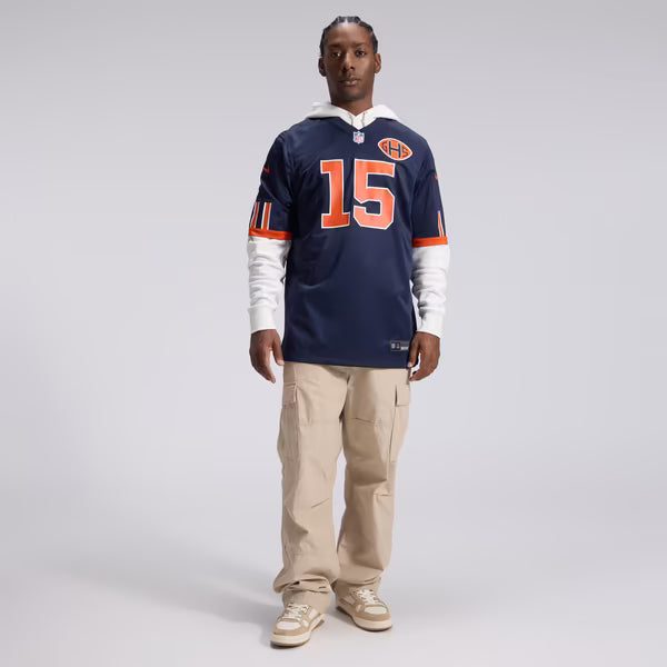 Rome Odunze Chicago Bears Official-Nike 2026 Rivalries Collection Game Jersey - Navy