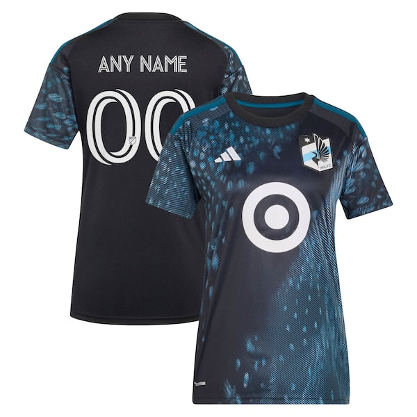 Official-Adidas Minnesota United FC 2026 The Decade Kit Replica Custom Jersey Black