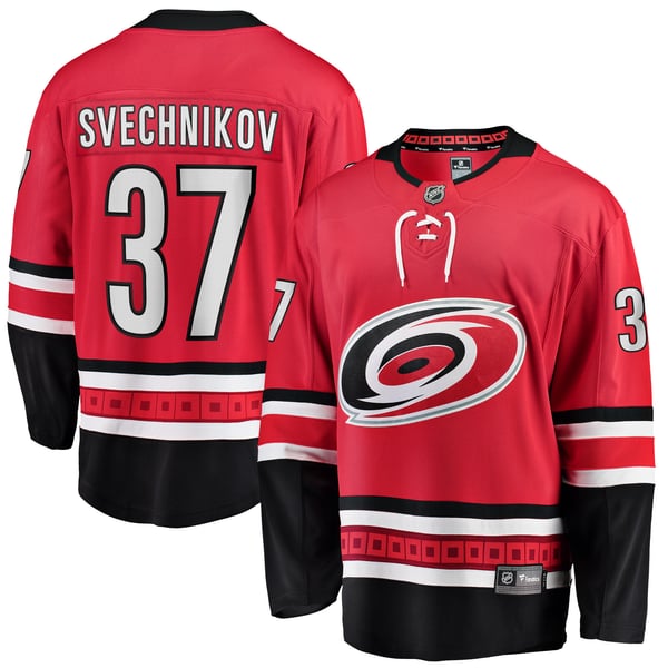 Teams Fans Shop Andrei Svechnikov Carolina Hurricanes Fanatics Alternate Jersey