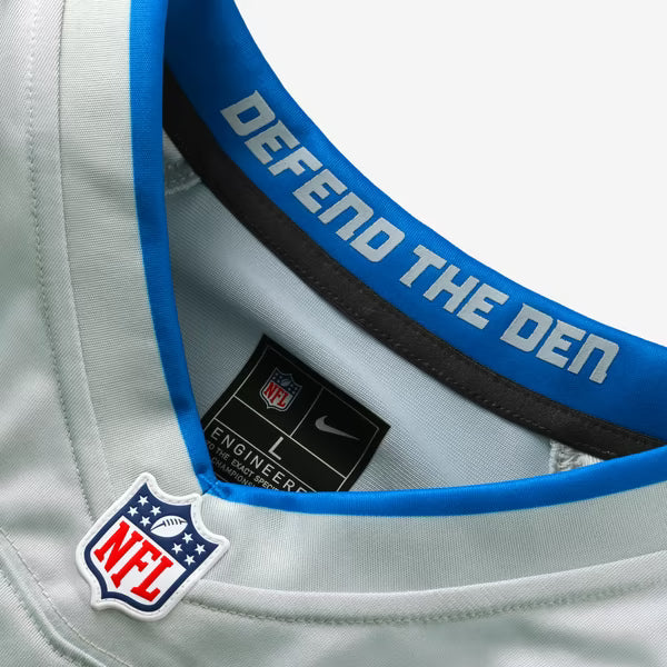 Jared Goff Detroit Lions Official-Nike 2026 Rivalries Collection Game Jersey - Silver