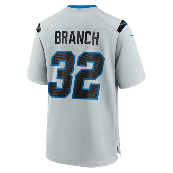 Brian Branch Detroit Lions Official-Nike 2026 Rivalries Collection Game Jersey - Silver