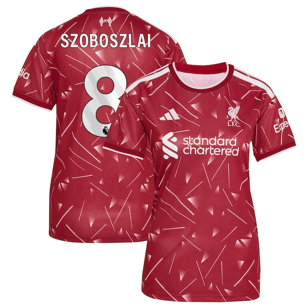 Official-Adidas Dominik Szoboszlai Liverpool 2026/27 Home Replica Women's Jersey Red