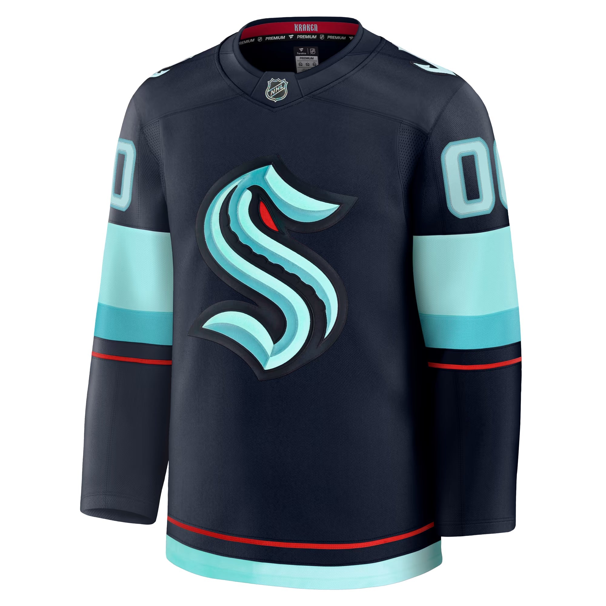Teams Fans Shop Seattle Kraken Fanatics Home Premium Custom Jersey