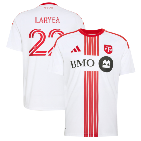 Official-Adidas Richie Laryea Toronto FC 2026 Winter Kit Replica Jersey White