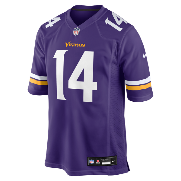 Jauan Jennings Minnesota Vikings Official-Nike Team Game Jersey - Purple