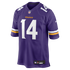 Jauan Jennings Minnesota Vikings Official-Nike Team Game Jersey - Purple