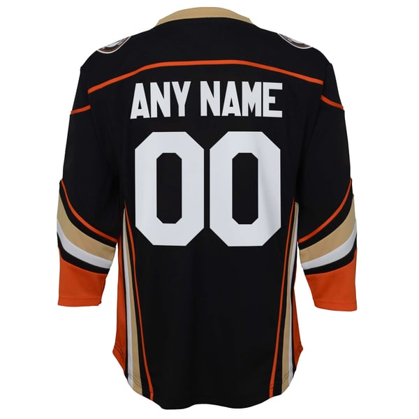 Teams Fans Shop Outerstuff Kids' Anaheim Ducks Home Replica Custom Jersey