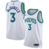 Jaden McDaniels Minnesota Timberwolves Official-Nike Unisex Swingman Jersey - Association Edition - White