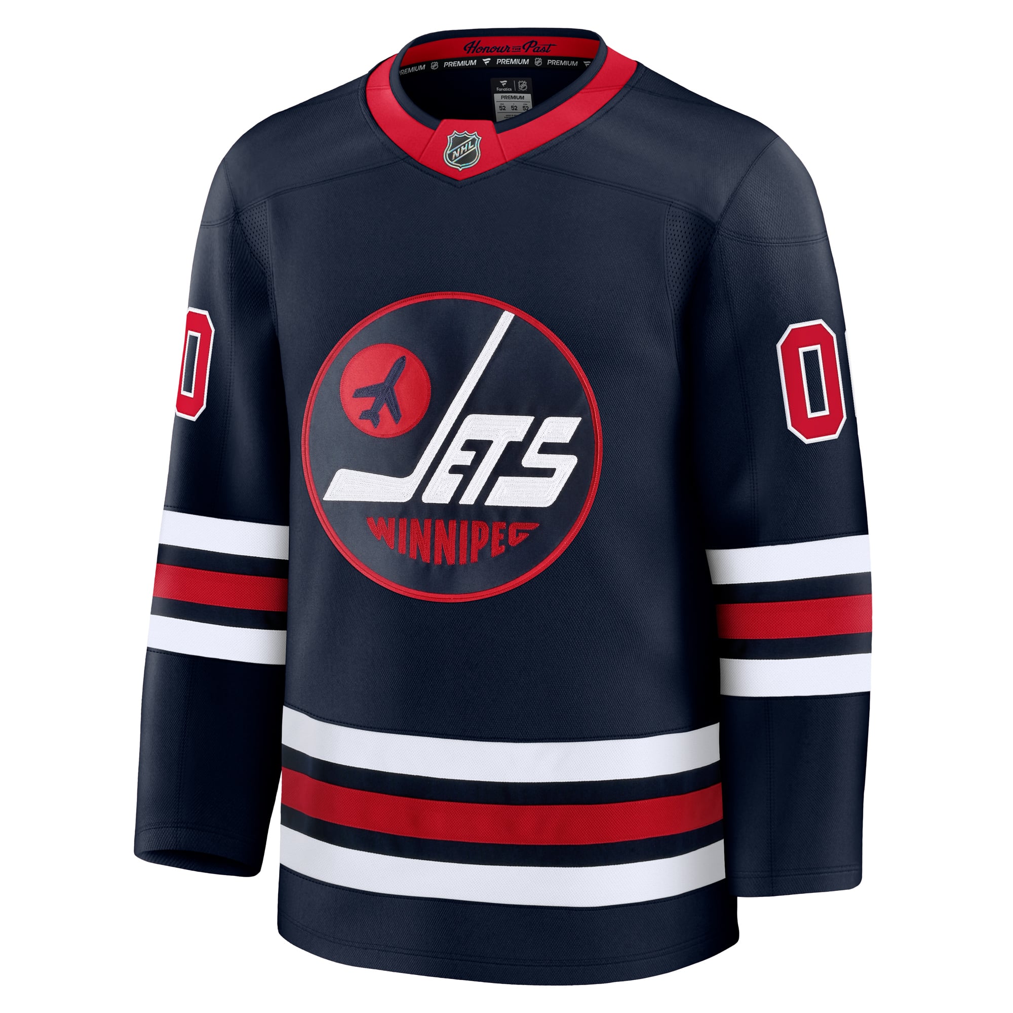 Teams Fans Shop Winnipeg Jets Fanatics Alternate Premium Custom Jersey