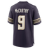 J.J McCarthy Minnesota Vikings Official-Nike 2026 Rivalries Collection Game Jersey - Purple
