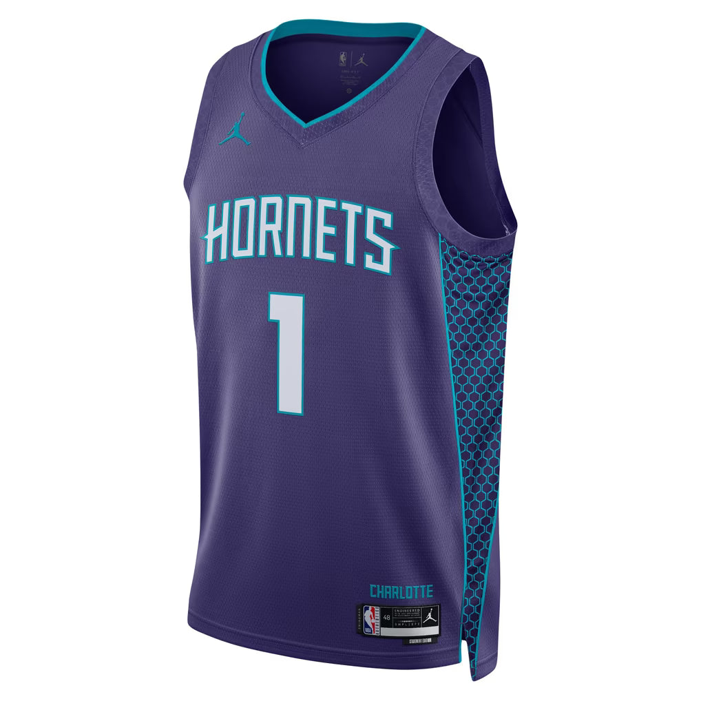 Teams Fans Shop Unisex LaMelo Ball Charlotte Hornets Jordan Jersey
