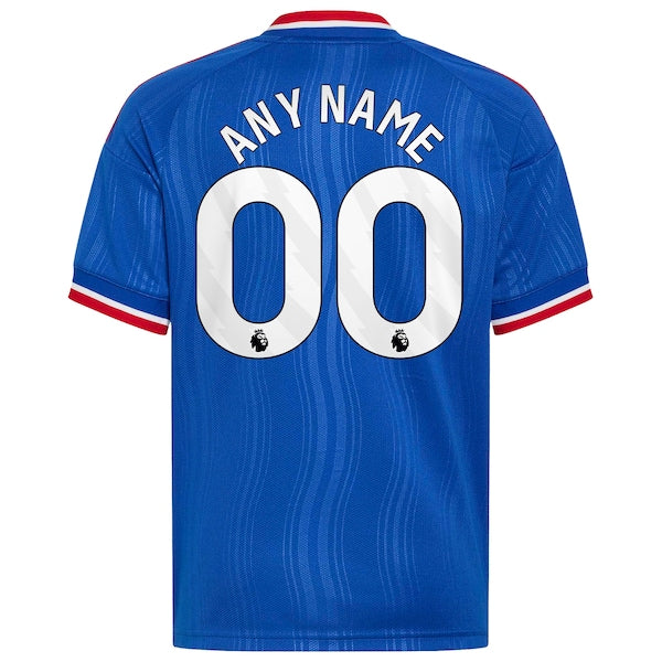 Manchester United Official-Adidas Youth 2026/27 Away Replica Custom Jersey - Royal