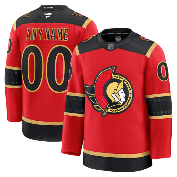 Teams Fans Shop Ottawa Senators Fanatics Alternate Custom Jersey Red