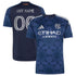 Official-Adidas Maximiliano Moralez New York City FC 2026 The All Nations Kit Replica Jersey Blue
