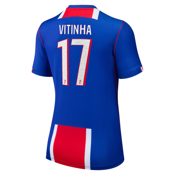Official-nike Vitinha Paris Saint-Germain 2026/27 Home Stadium Replica Jersey Blue