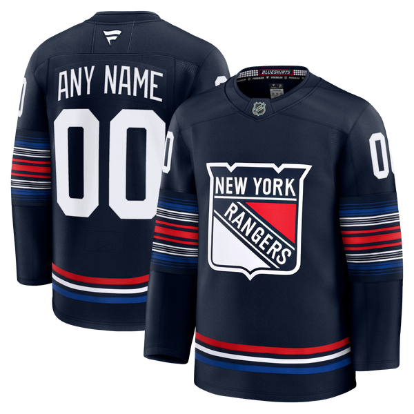 Teams Fans Shop Fanatics New York Rangers Alternate Custom Jersey