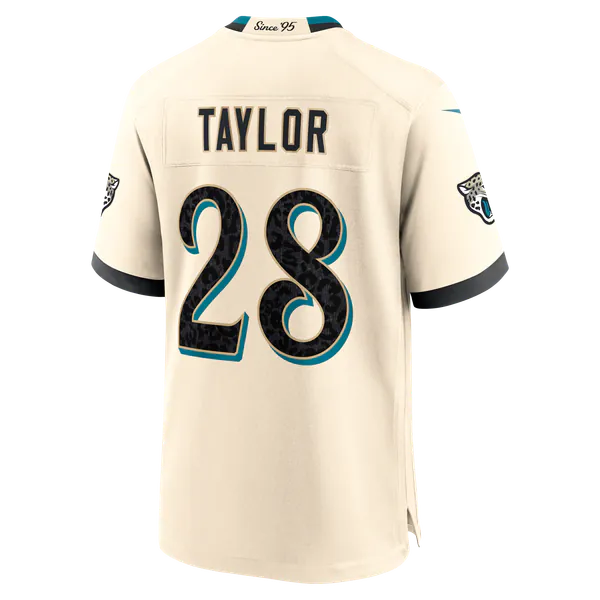 Fred Taylor Jacksonville Jaguars Official-Nike 2026 Rivalries Collection Game Jersey - Natural
