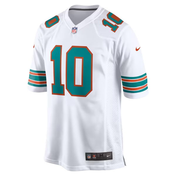 Jacob Rodriguez Miami Dolphins Official-Nike Alternate Game Jersey - White