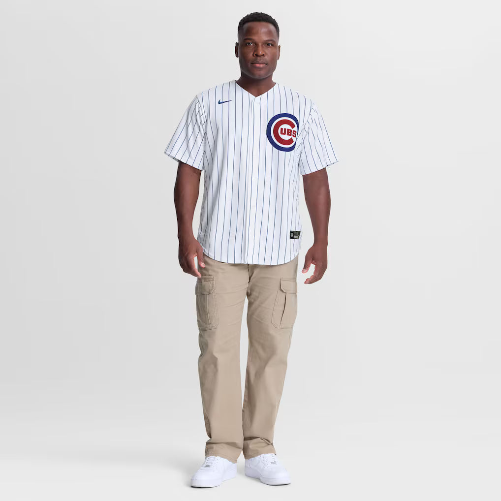 Ryan Zeferjahn Chicago Cubs Official-Nike Home Replica Jersey - White