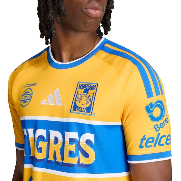 Tigres UANL Official-Adidas 2026/27 Home Replica Jersey - Gold