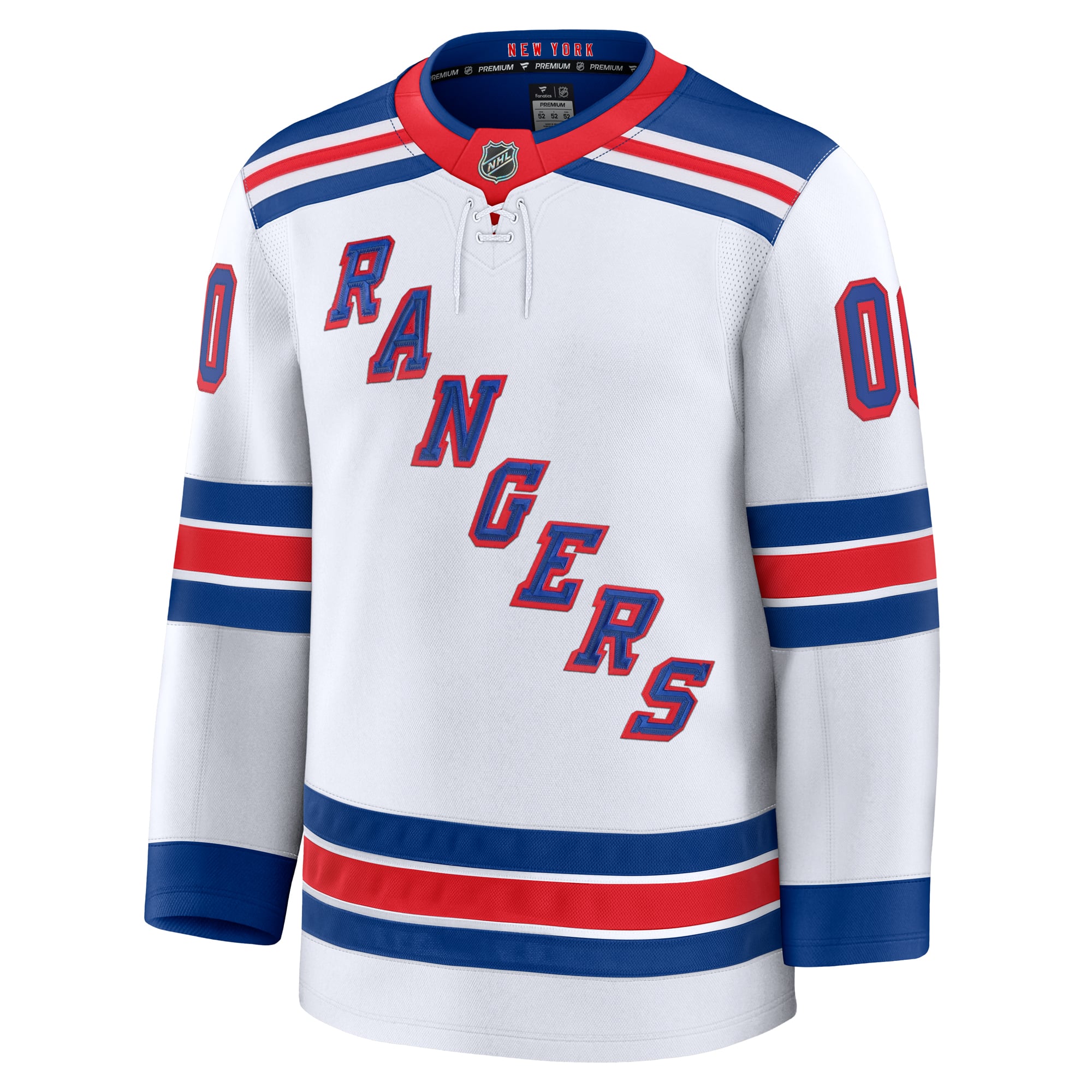 Teams Fans Shop New York Rangers Fanatics Away Premium Custom Jersey
