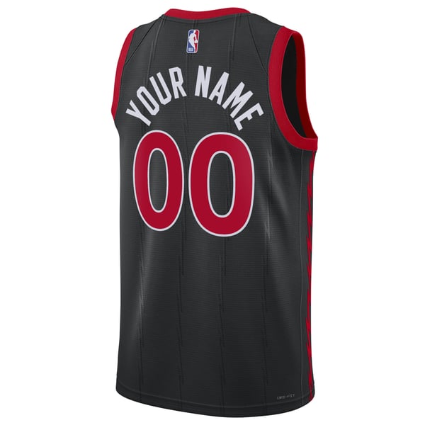 Teams Fans Shop Unisex Jordan Brand Toronto Raptors Statement Jersey Black