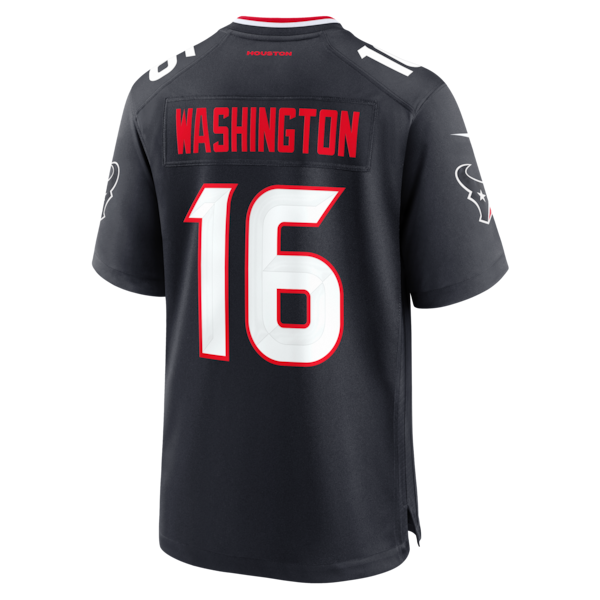 Montrell Washington Houston Texans Official-Nike Team Game Jersey - Navy