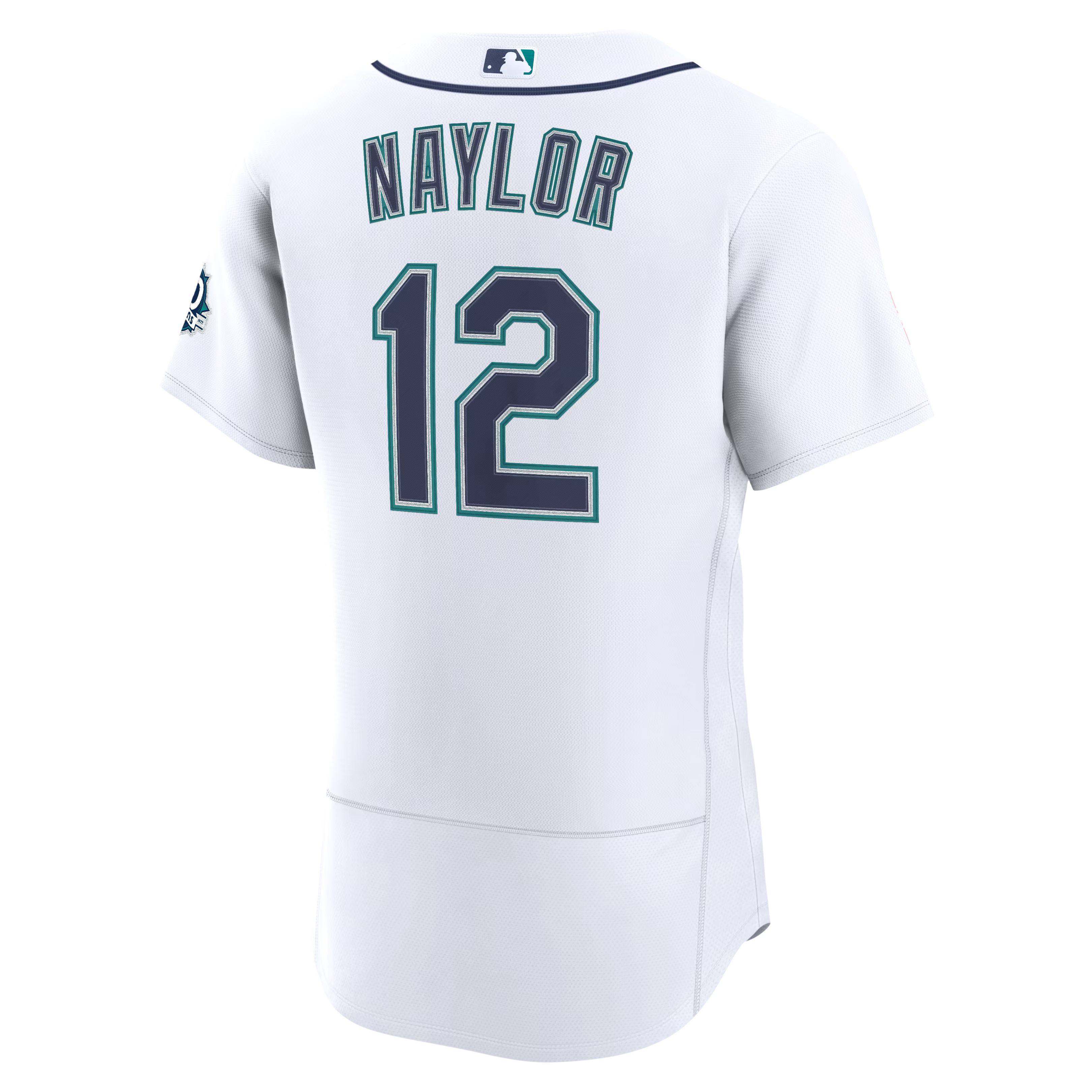 Josh Naylor Seattle Mariners Official-Nike Home 50th Season Authentic Jersey - White