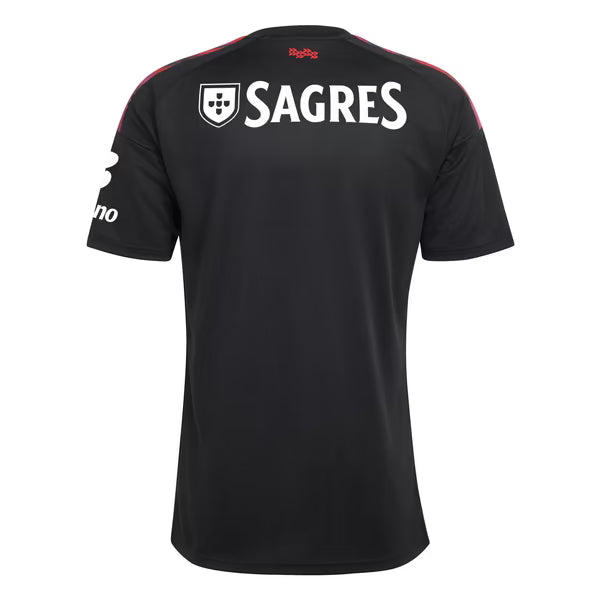 Benfica Official-Adidas 2026/27 Third Replica Jersey - Black