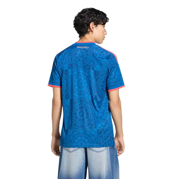 Croatia National Team Official-Adidas 2027 Away Replica Jersey - Blue
