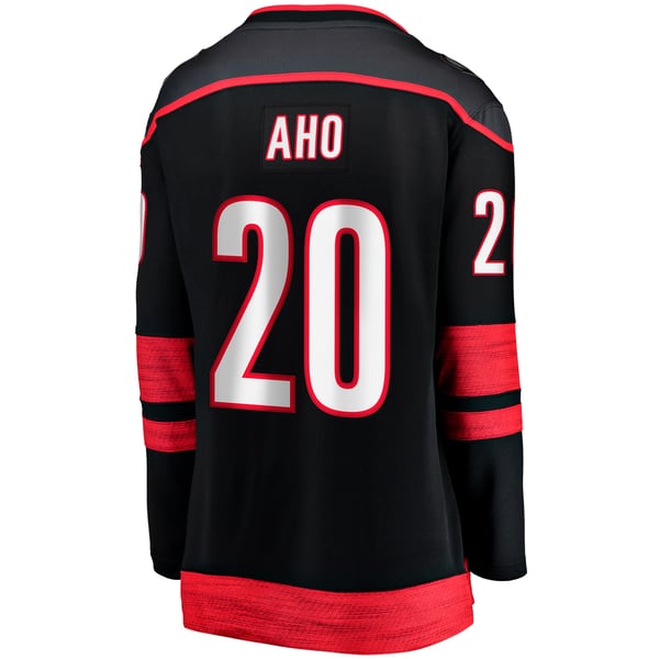 Teams Fans Shop Fanatics Women's Sebastian Aho Carolina Hurricanes Breakaway Jersey