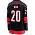 Teams Fans Shop Fanatics Women's Sebastian Aho Carolina Hurricanes Breakaway Jersey