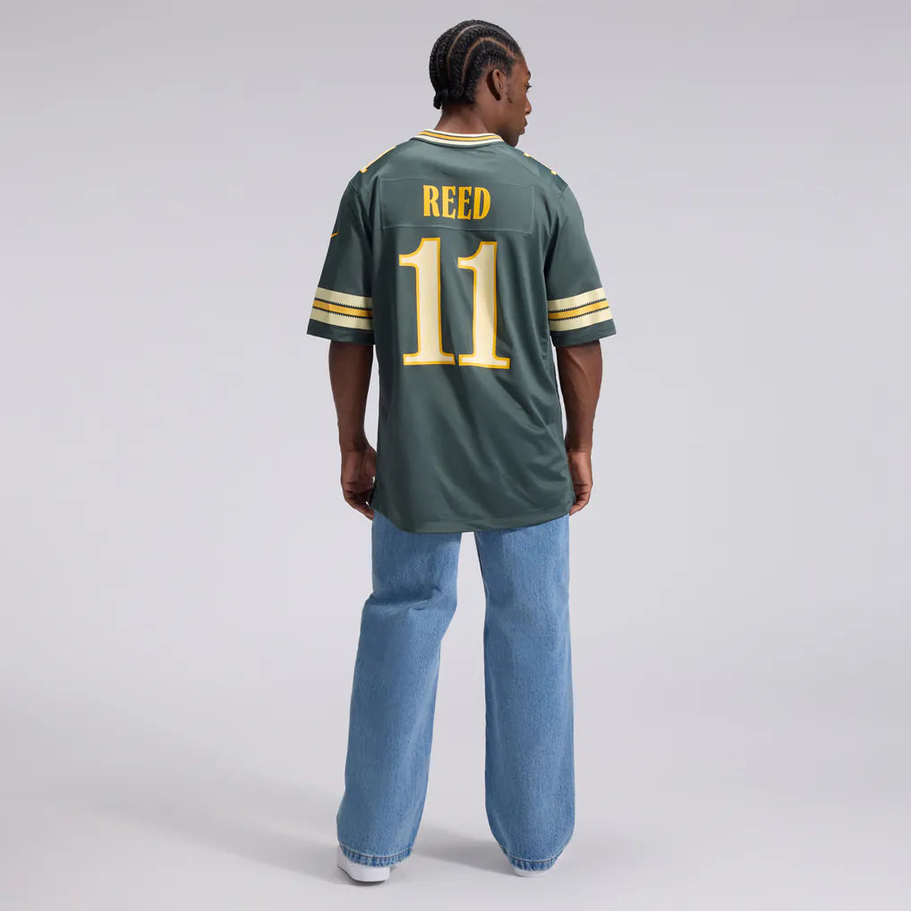 Jayden Reed Green Bay Packers Official-Nike 2026 Rivalries Collection Game Jersey - Green