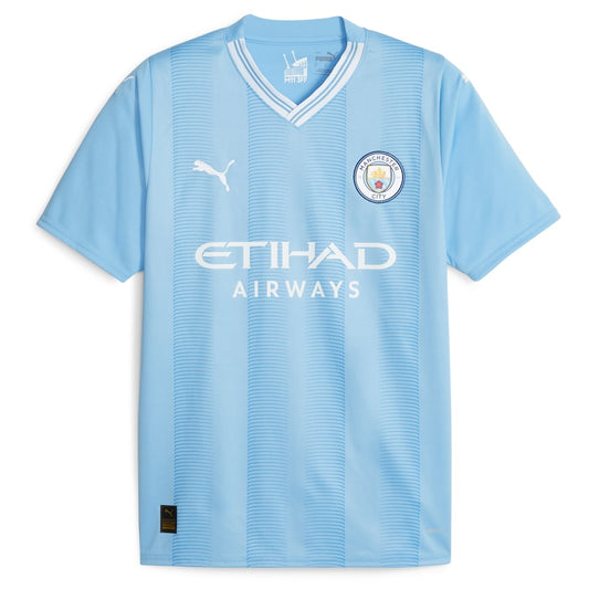 Bernardo Silva Manchester City Puma 2023/24 Home Player Jersey - Sky Blue