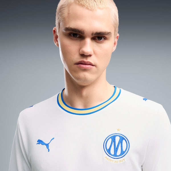 Olympique Marseille Official-Puma 2026/27 Home Replica Jersey - White