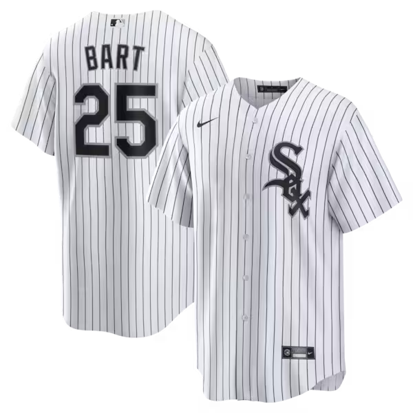 Joey Bart Chicago White Sox Official-Nike Home Replica Jersey - White