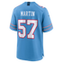 Jake Martin Tennessee Titans Official-Nike Team Game Jersey - Light Blue