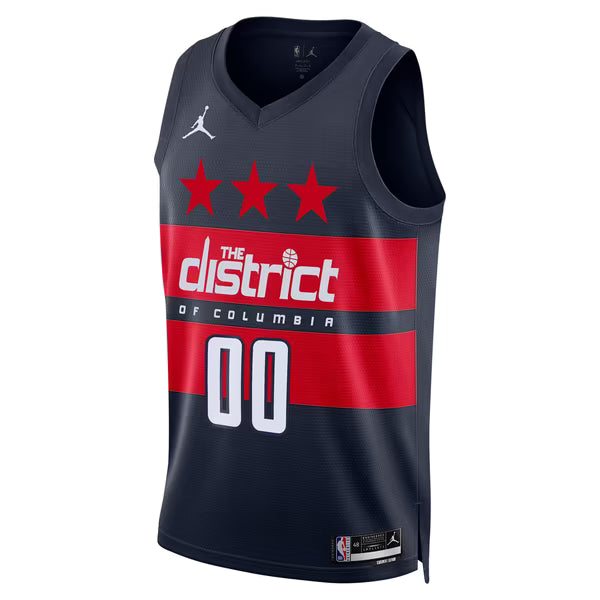 Teams Fans Shop Unisex Washington Wizards Jordan Brand Custom Swingman Jersey Navy